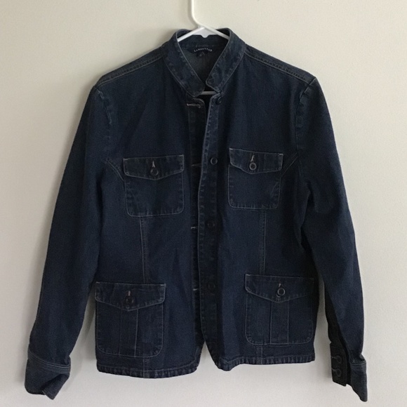 Lands End Jean Jacket - Picture 1 of 2